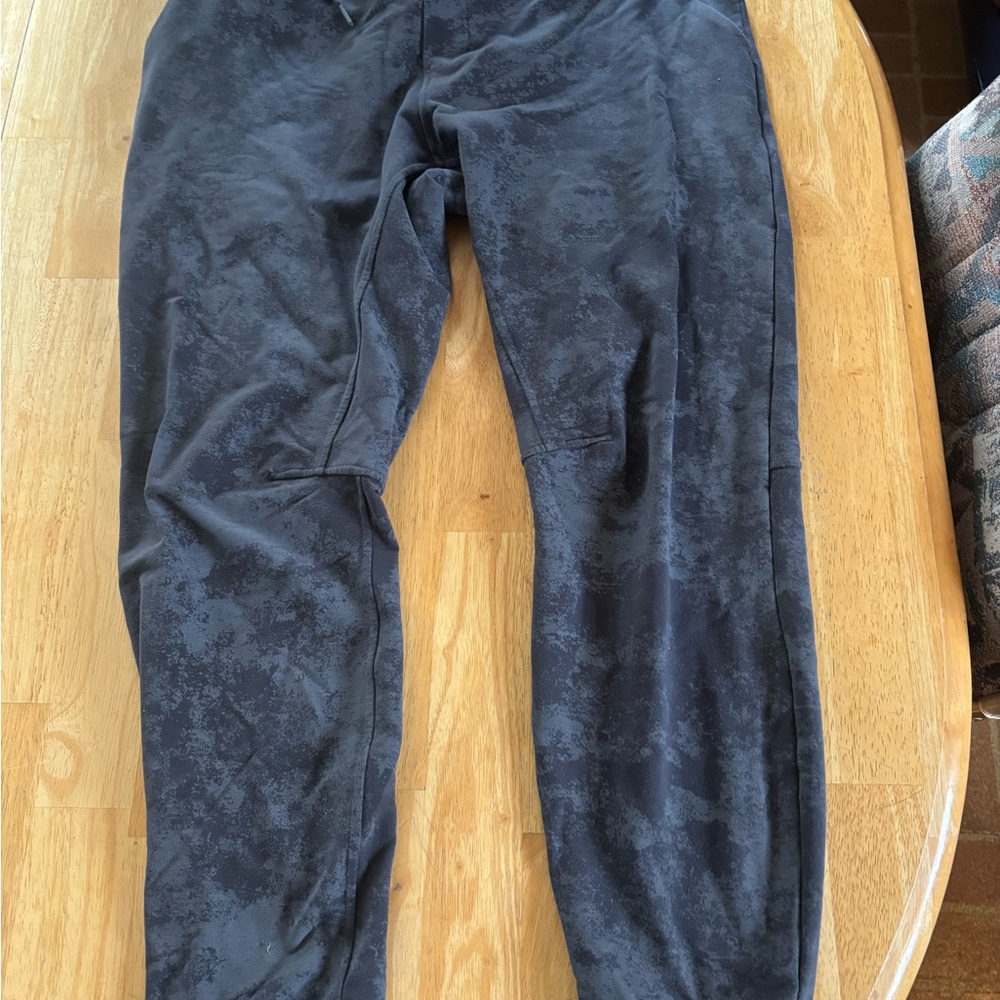 Black Camouflage Joggers